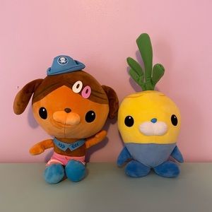 Dashi & Tunip Octonauts Plush